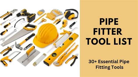 pipefitters tools list